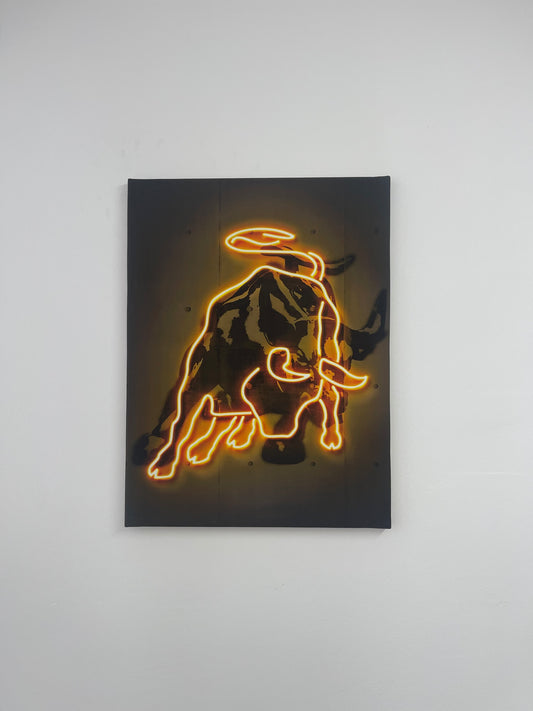 Bull Canvas