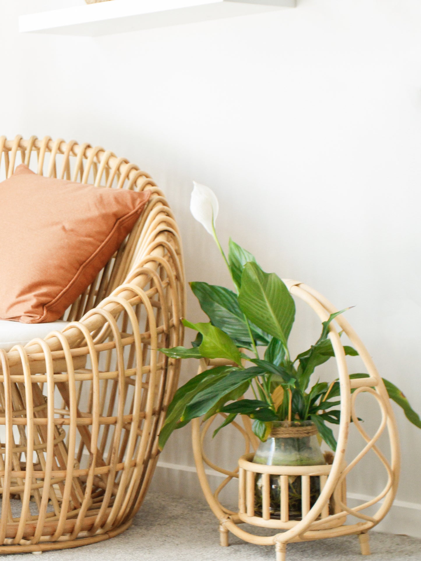 Ava Rattan Plant Hanger
