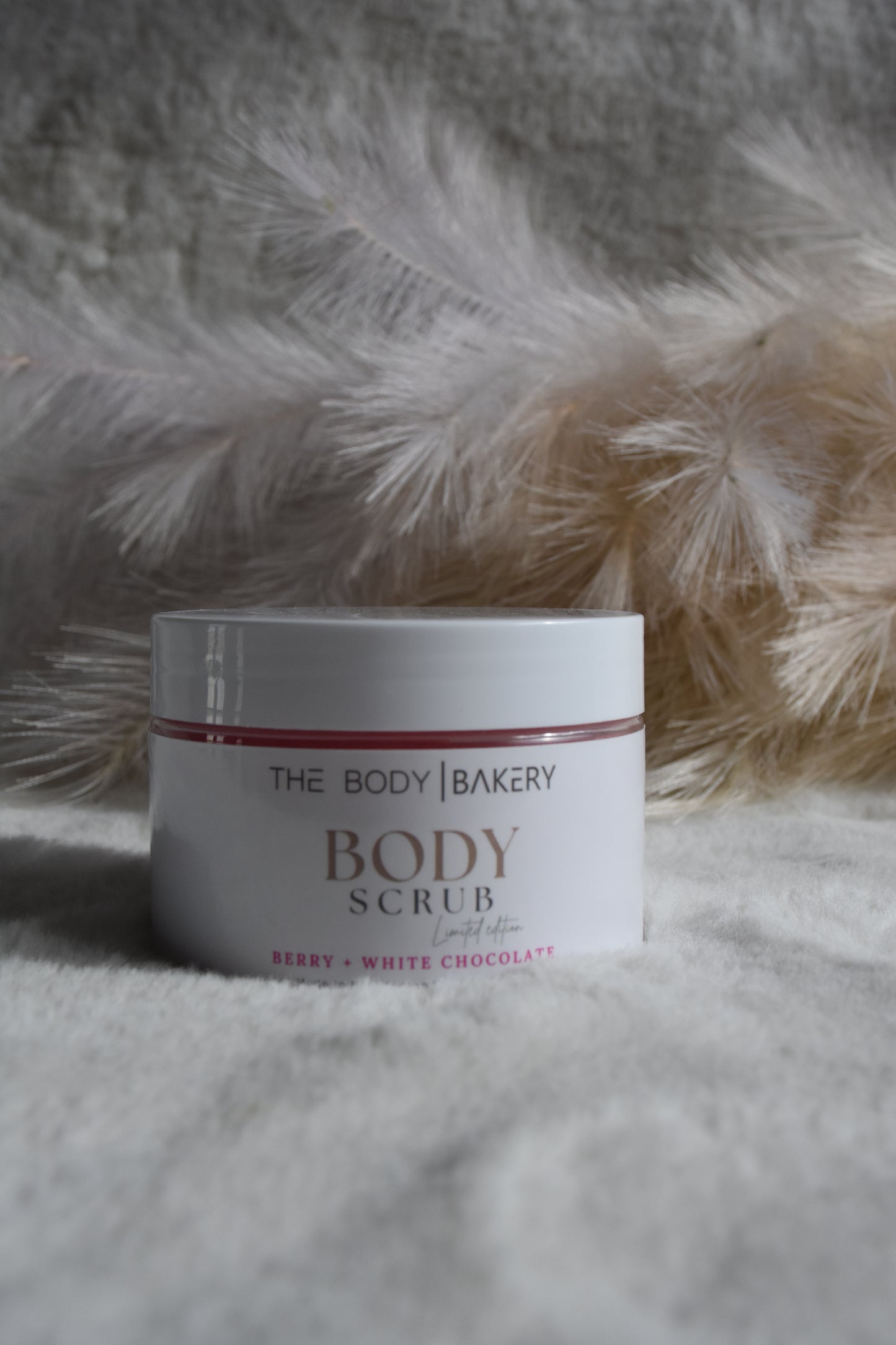 Berry + White Chocolate Body Scrub 350g