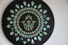 Load image into Gallery viewer, Hamsa Mandala Guardian of Light